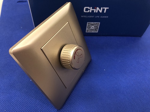 Dimmer điều chỉnh quạt 250W màu vàng